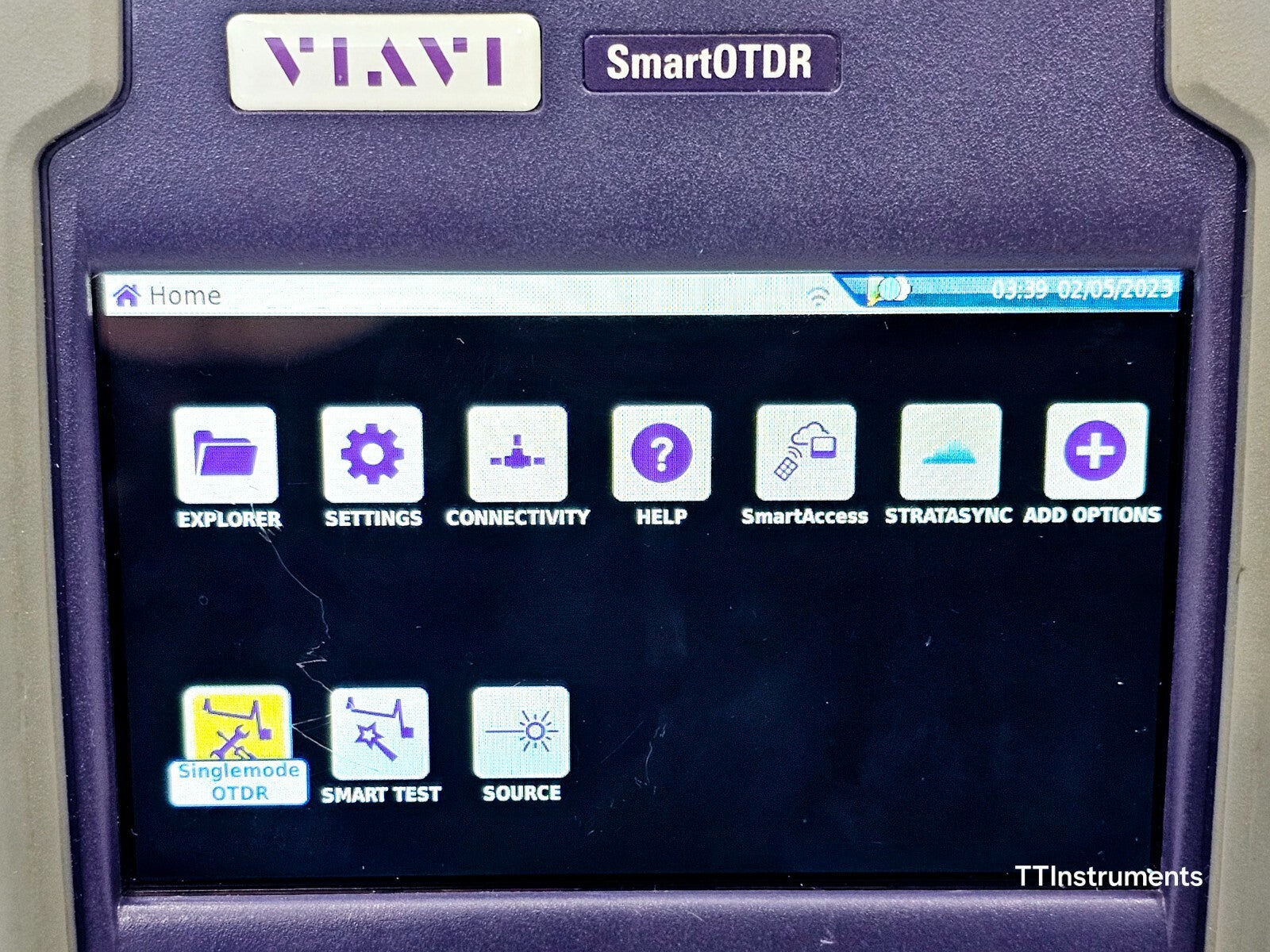 Viavi JDSU E126A SmartOTDR 1310/1550 nm APC SM Metro Access OTDR Smartlink 2019