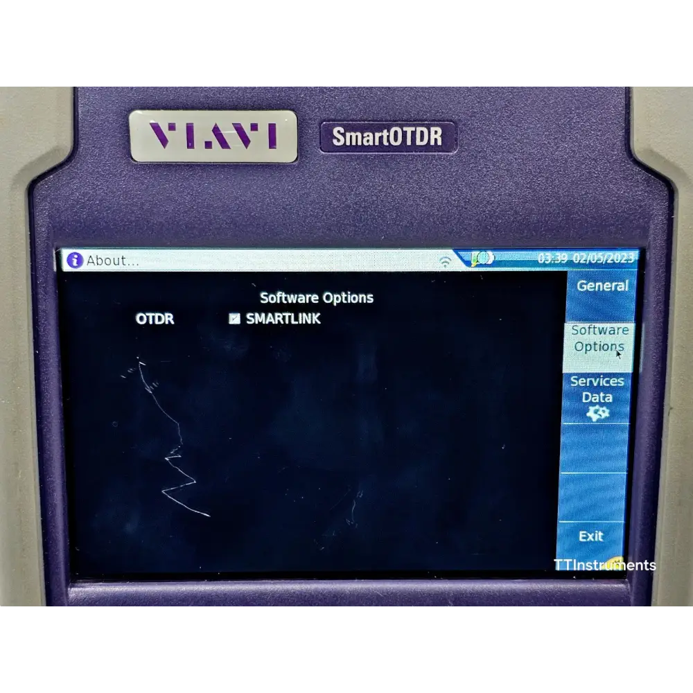 Viavi E126A SmartOTDR soft carry case included with the unit