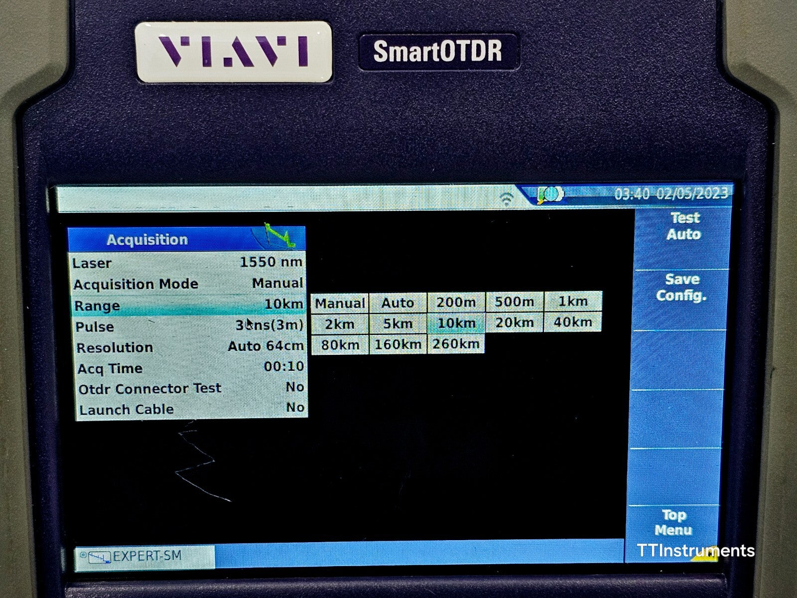 Viavi JDSU E126A SmartOTDR 1310/1550 nm APC SM Metro Access OTDR Smartlink 2019