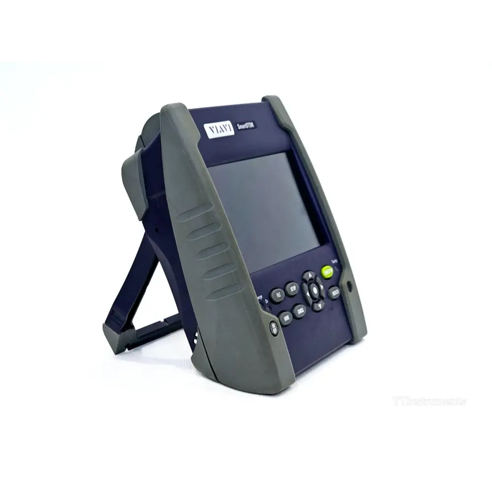 Viavi E126A SmartOTDR right side view with USB and interface ports visible