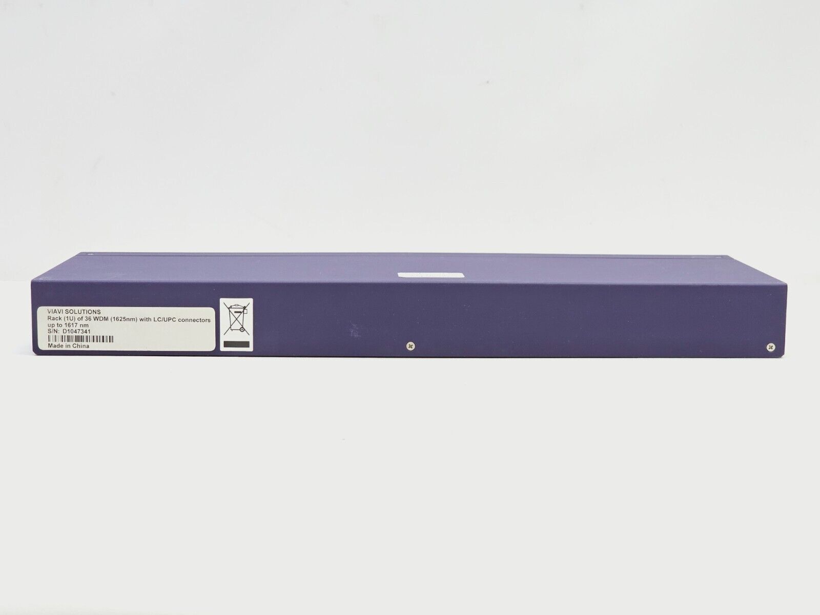 Viavi JDSU E9ERK36WDM1625-CL RACK (1U) OF 36 WDM (1625NM) WITH LC/UPC CONNECTORS