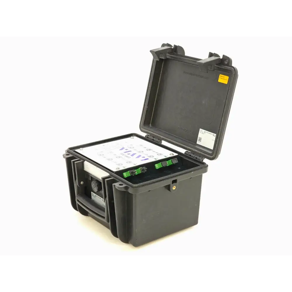Viavi JDSU EBIDIR demo box showing APC MFD connector ports