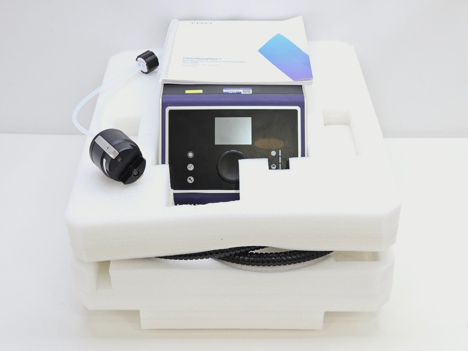 Viavi JDSU FCL-PRO-L CleanBlastPRO Benchtop Large Tank Fiber End-face Cleaning