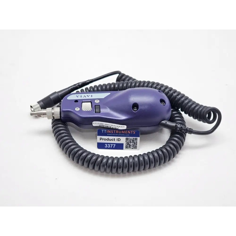Viavi JDSU Fiber Probe with 4-pin connector interface, front view