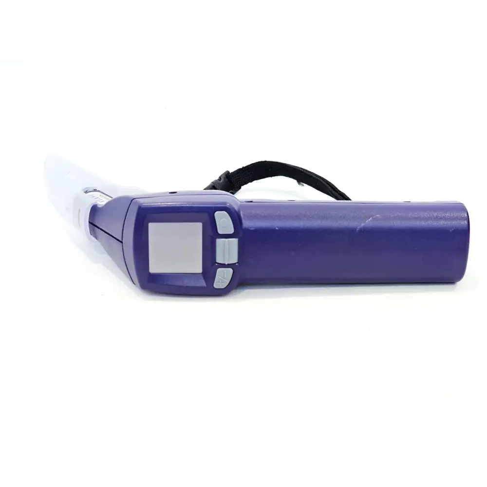 VIAVI FiberChek FIT-FC-KIT3 probe front view showing integrated touchscreen display and navigation buttons