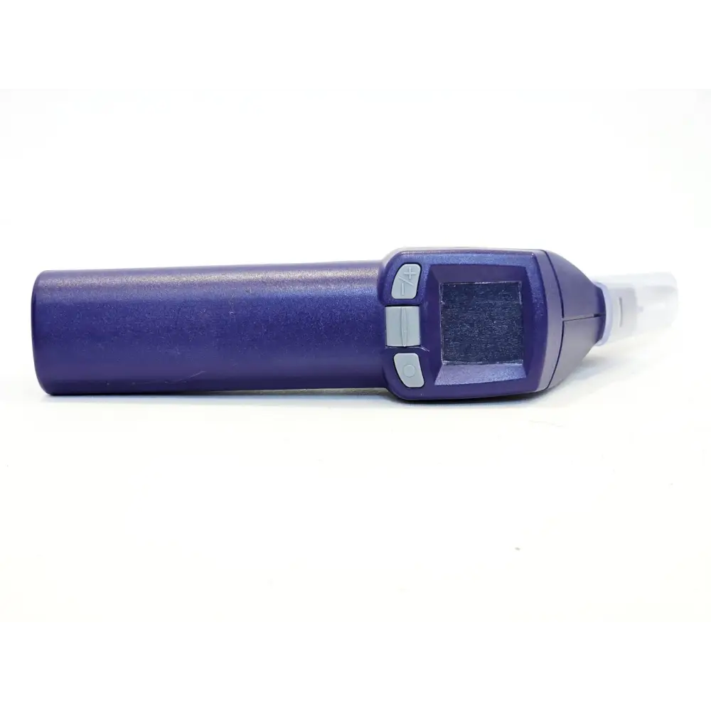 VIAVI FiberChek FIT-FC-KIT3 probe front view showing colour LCD display and three control buttons