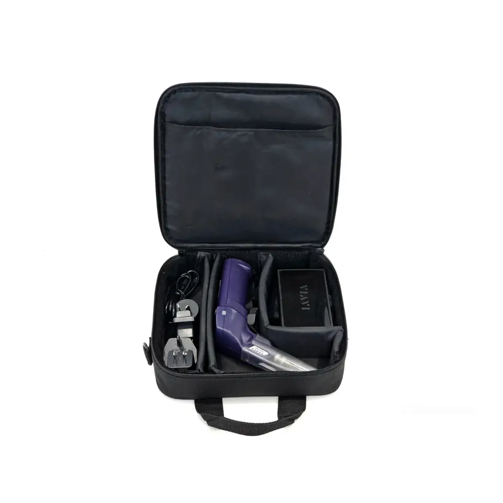 Viavi JDSU FiberChek fibre scope probe label and model detail close-up