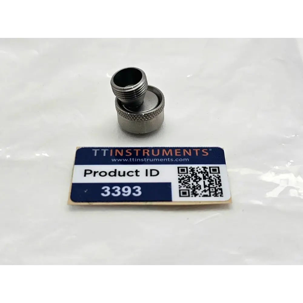 Viavi FBTP-FC-APC bulkhead tip with TT Instruments Product ID label 3393 — used condition, single unit