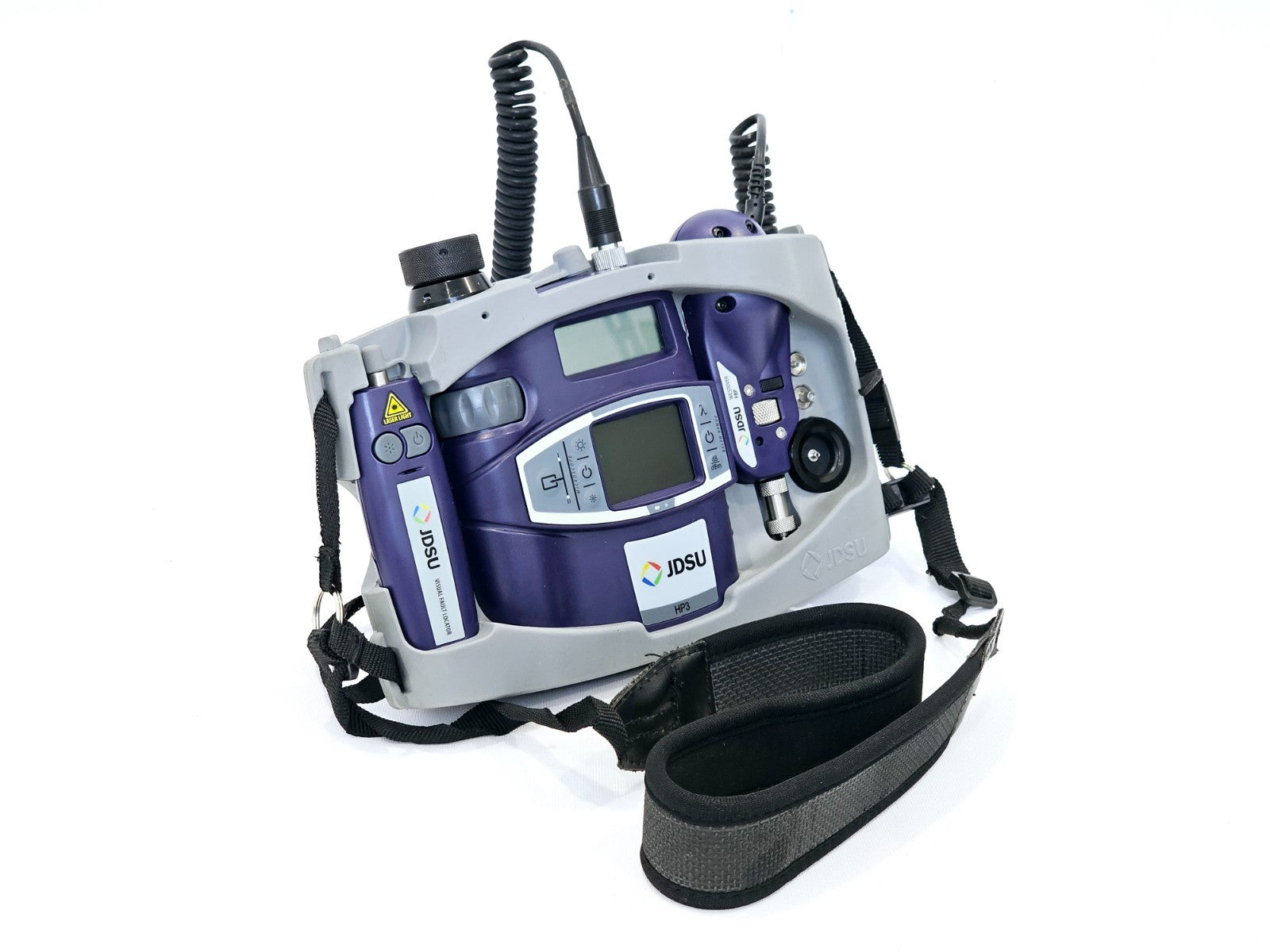 Viavi JDSU FIT-S105-PRO HP3-60-P4 Fiber Scope and Power Meter + VFL & Connectors