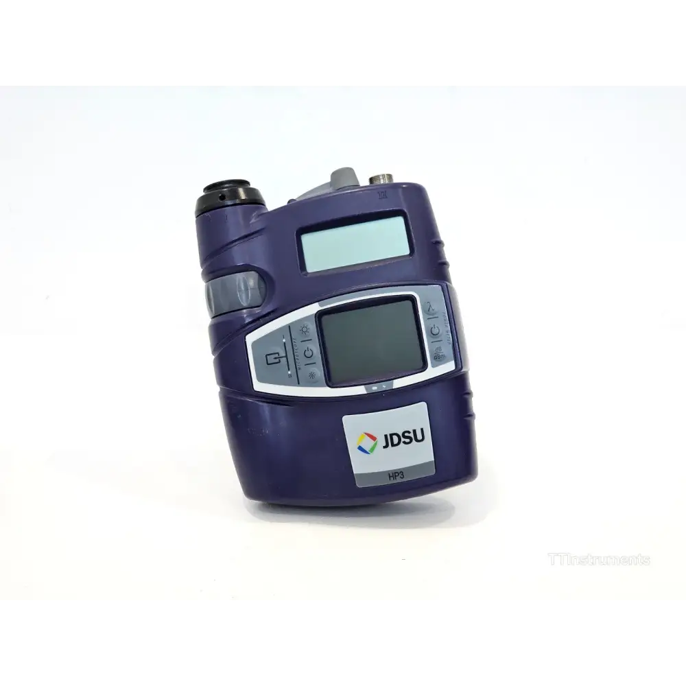 HP3-60-P4 handheld power meter and FBP probe scope front view
