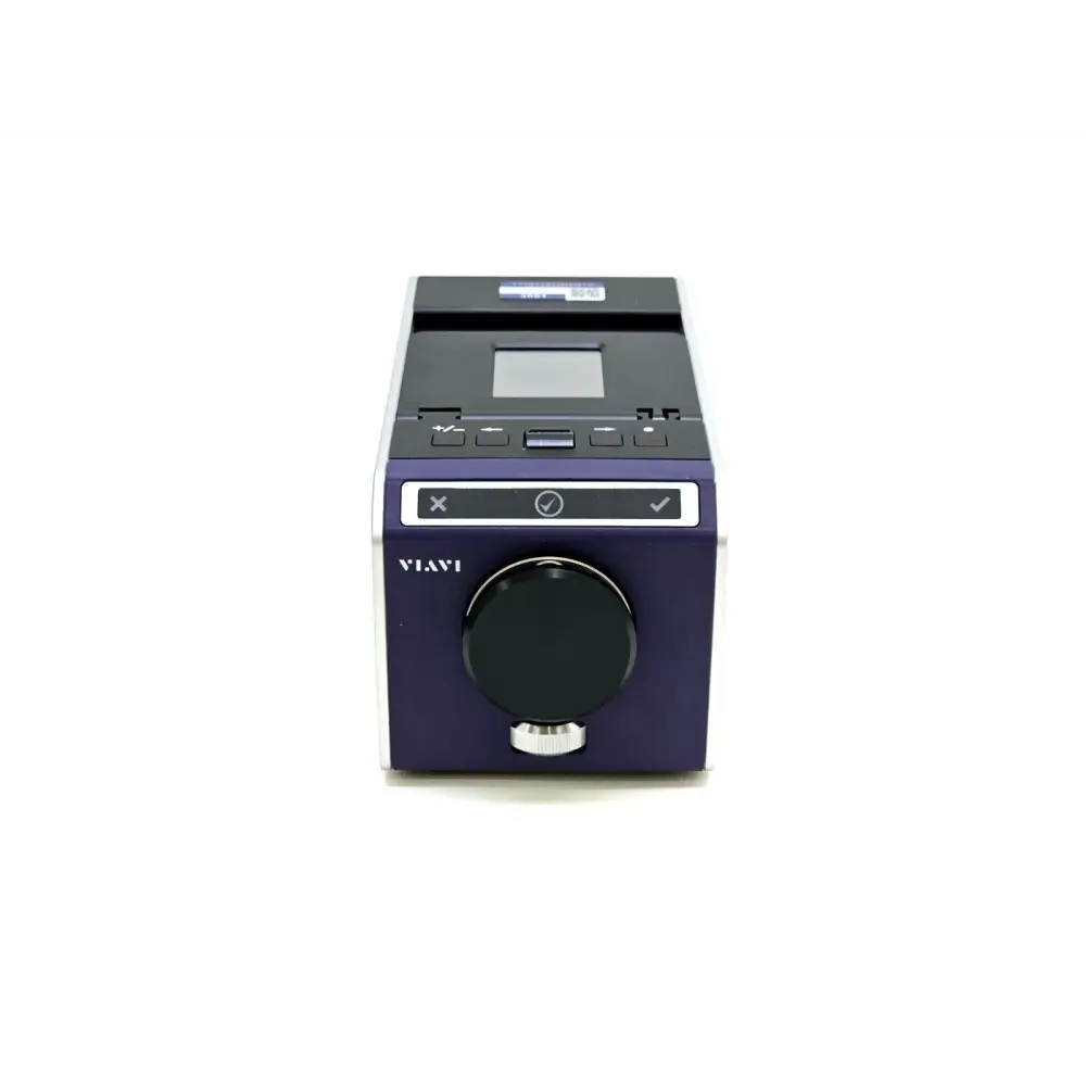 Viavi FVAm-1000-S benchtop microscope right side profile view