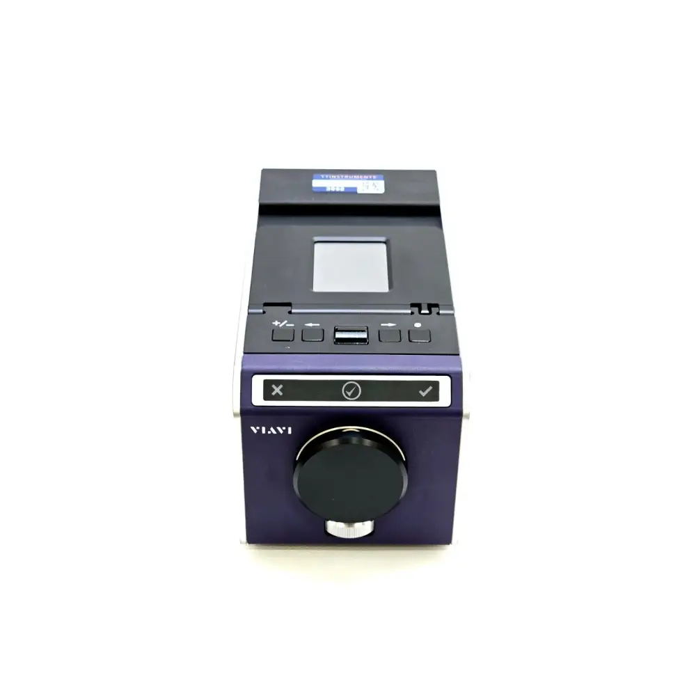 Viavi FVAm-1000-S benchtop microscope right side profile view