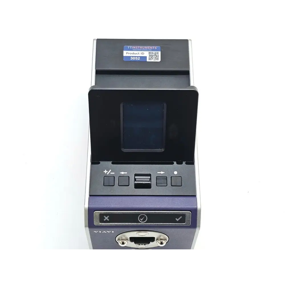 FVAm-1000-S touchscreen display showing inspection result interface