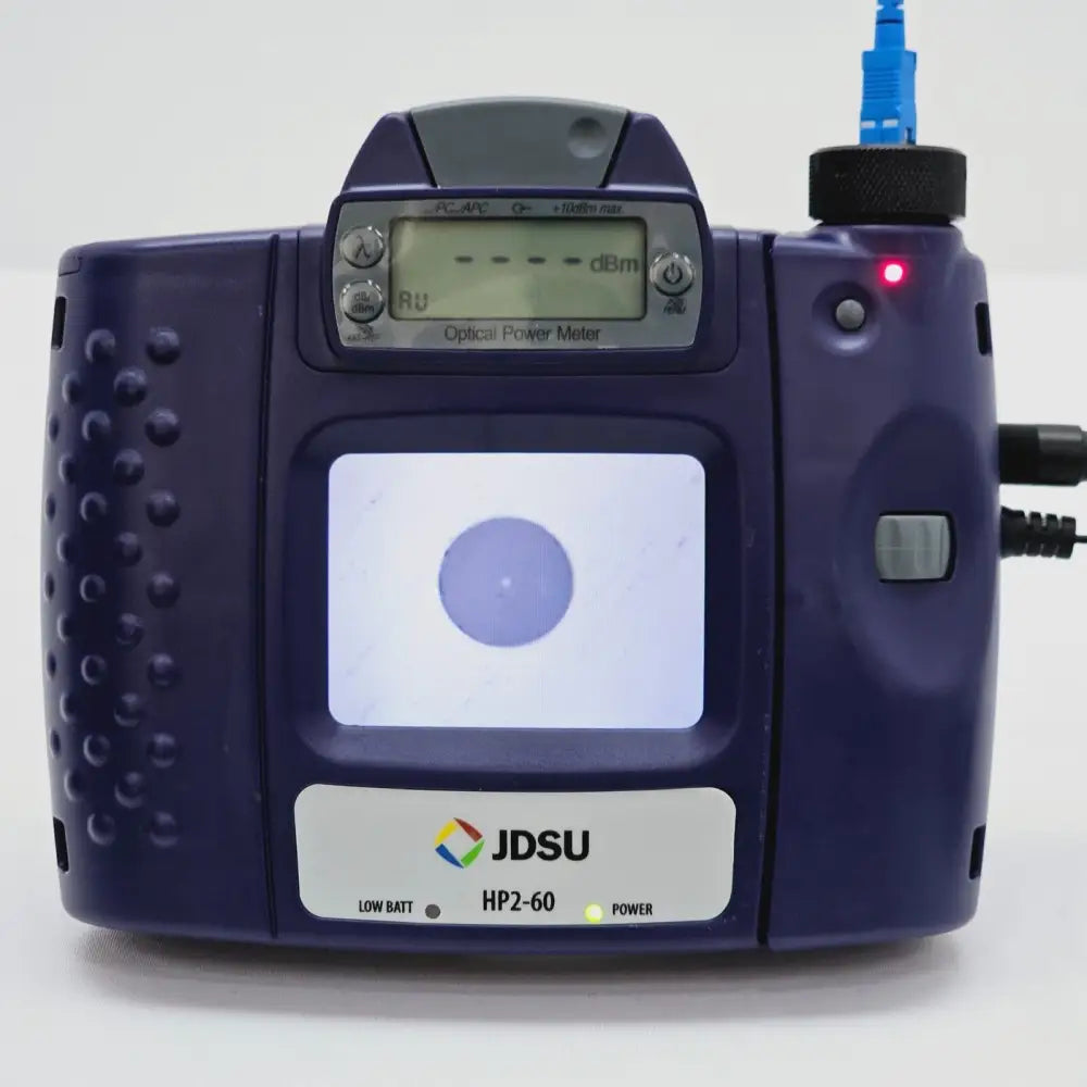 Viavi JDSU HP2-60 power meter label and serial number detail