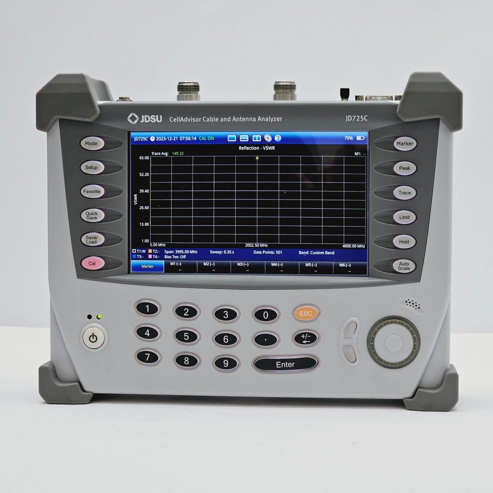 Viavi JDSU JD725C CellAdvisor Cable & Antenna Analyzer 4 GHz w/ Options