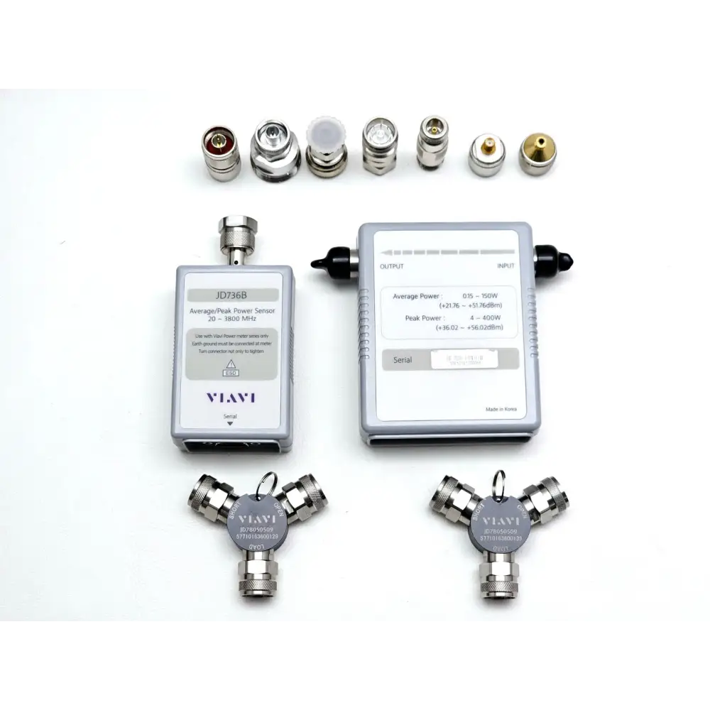 Viavi JDSU JD785B CellAdvisor analyzer serial number and calibration label
