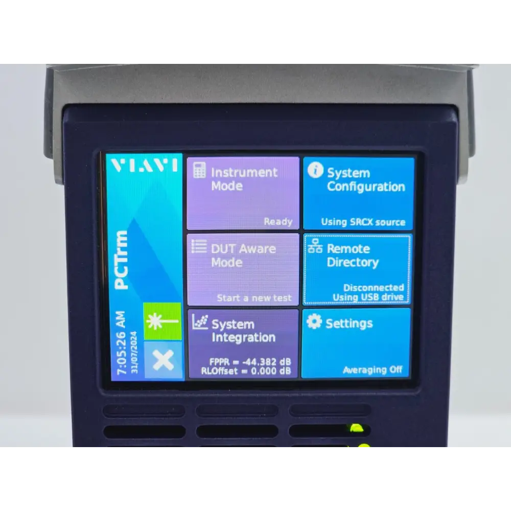 Viavi JDSU MAP-220C-A overall unit cosmetic condition view showing used condition