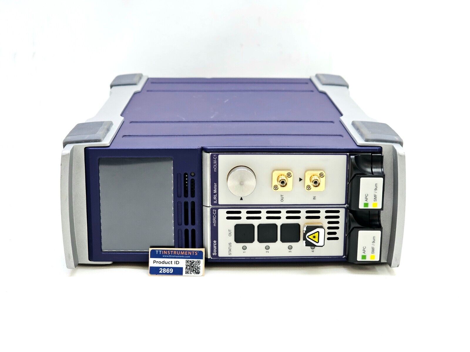 Viavi JDSU MAP-220C-A PCT-rm with mSRC-C2 Source and mOLM-C1 IL/RL Module 2019