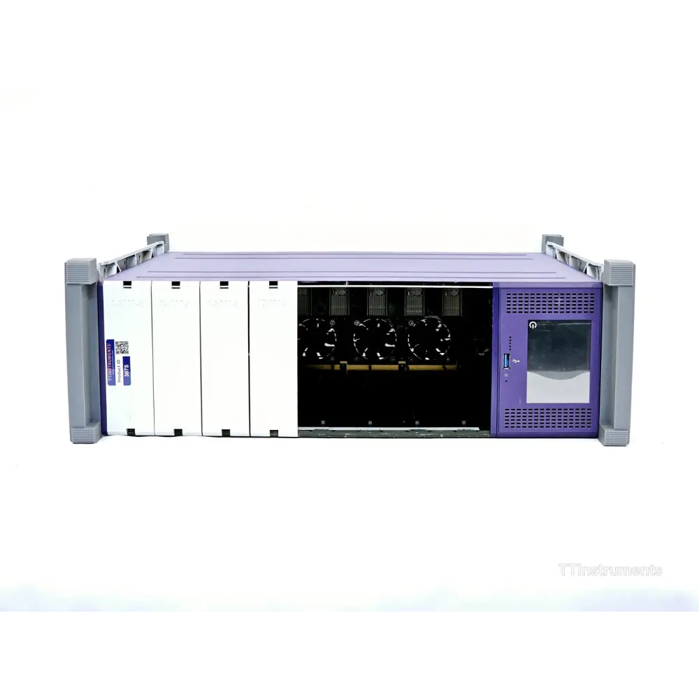 JDSU MAP-380A-B 3U 19-inch rack chassis left side profile
