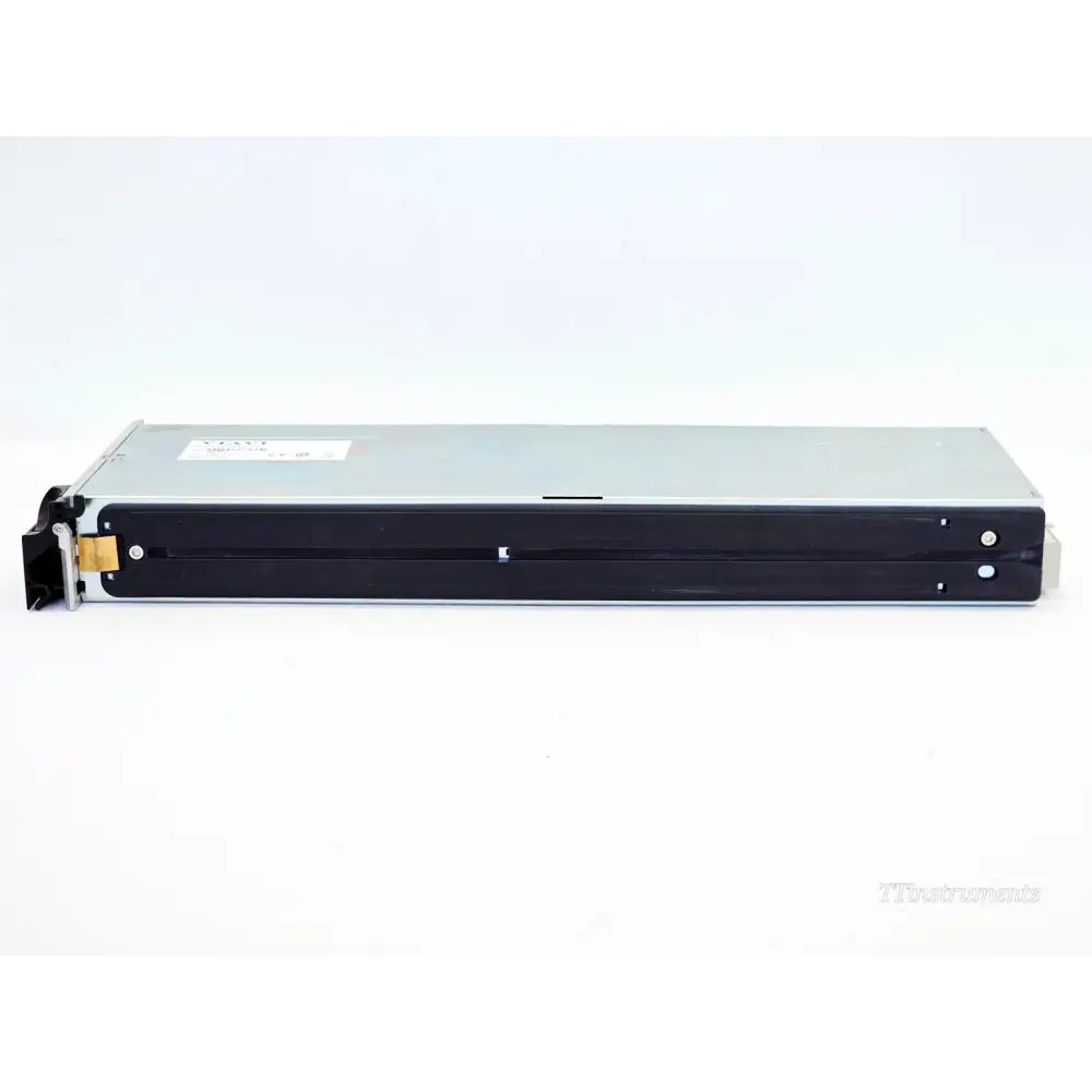 Viavi mOPM-C1RH2 top edge view showing silver module chassis with slide rail, latch, and VIAVI label visible on top surface