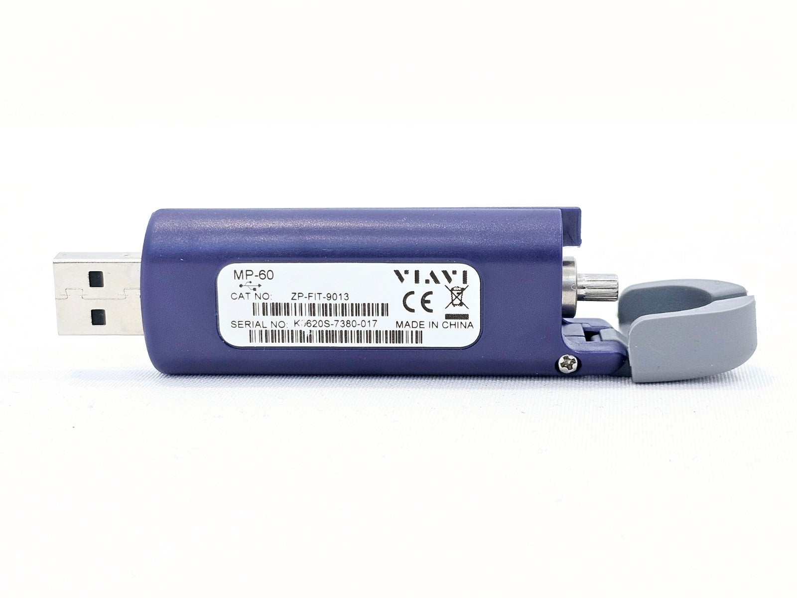 Viavi JDSU MP-60 USB Optical Power Meter with 2.5mm Connector ZP-FIT-9013