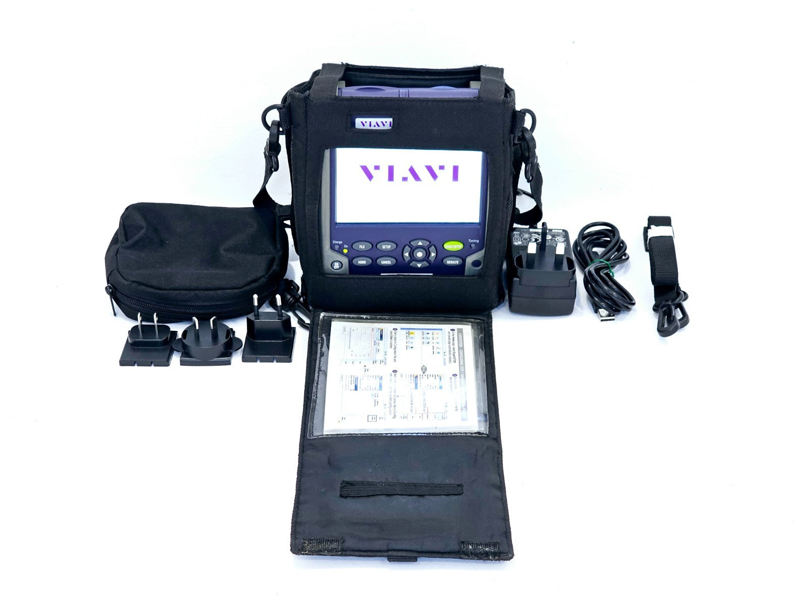 Viavi JDSU MTS 2000 PM/VFL + 4126 MP2 Metro PON 1310/1550 nm OTDR 46/45 dB
