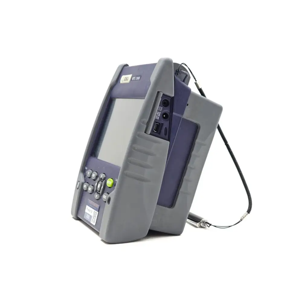 MTS 2000 mainframe right-side view showing power meter and VFL ports