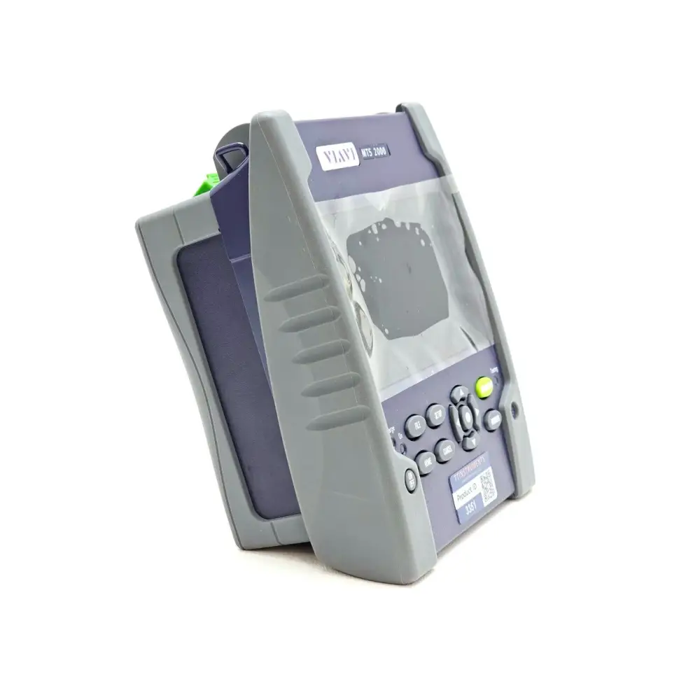 Viavi MTS 2000 V2 left-side view with port access and labelling