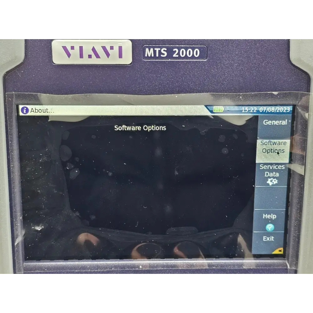 Viavi MTS 2000 V2 with AC power adapter included in the sale