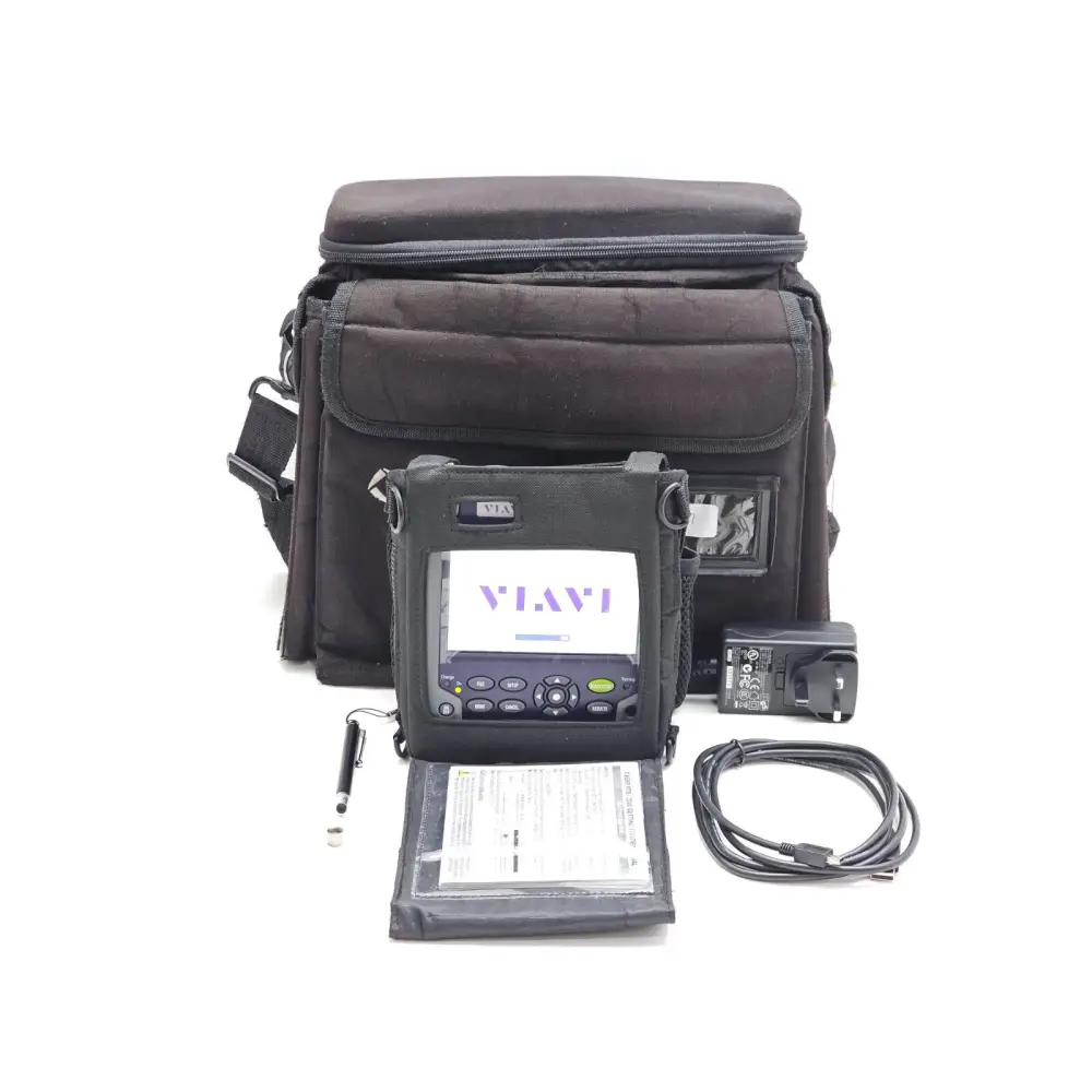 Viavi JDSU MTS 2000 V2 mainframe with 4138 MP49 OTDR module, front view