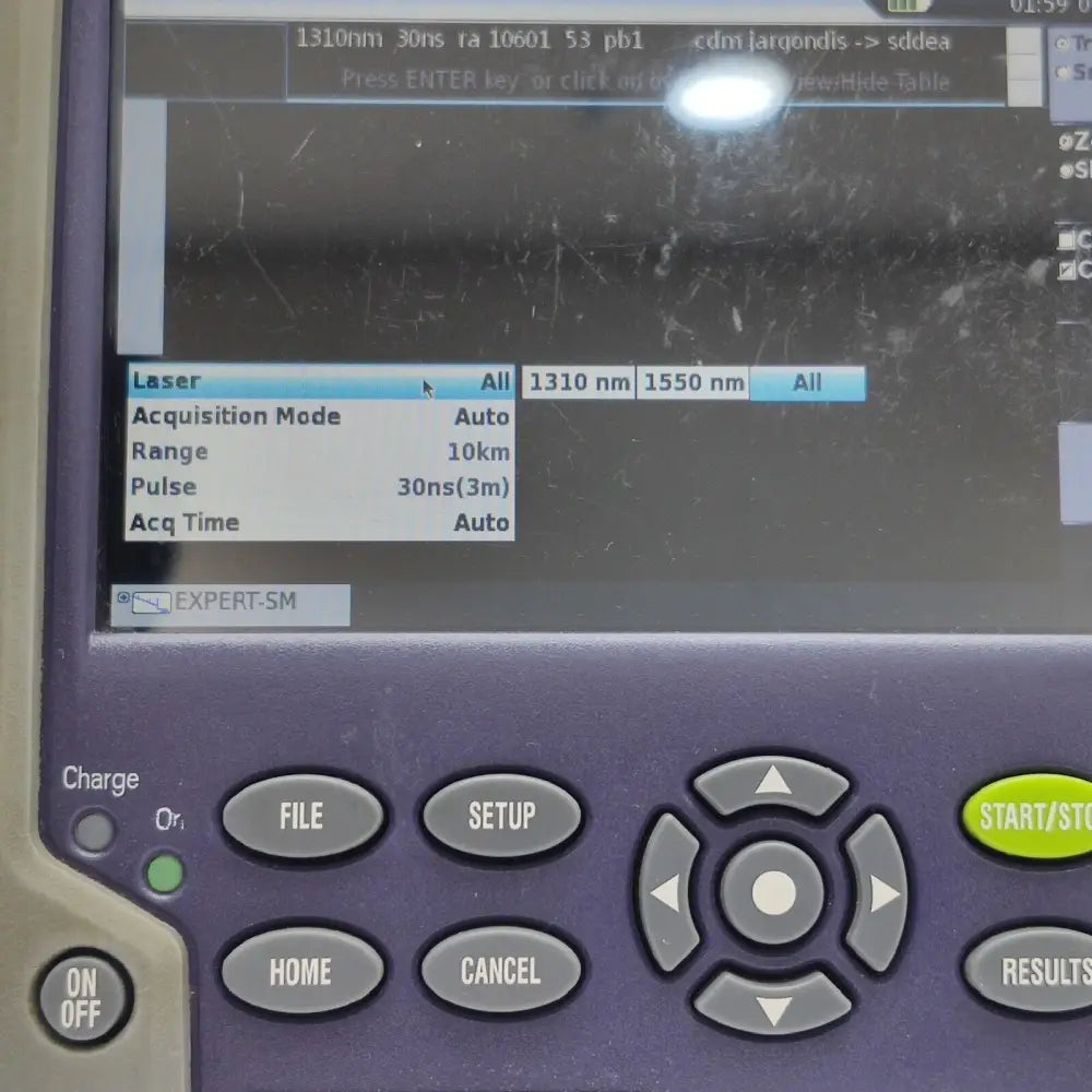 Mainframe bag carry case included with Viavi JDSU MTS 2000 OTDR