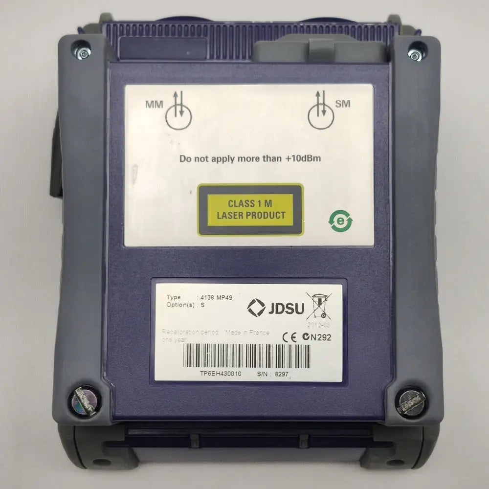 Viavi JDSU MTS 2000 OTDR cosmetic condition overview — used unit
