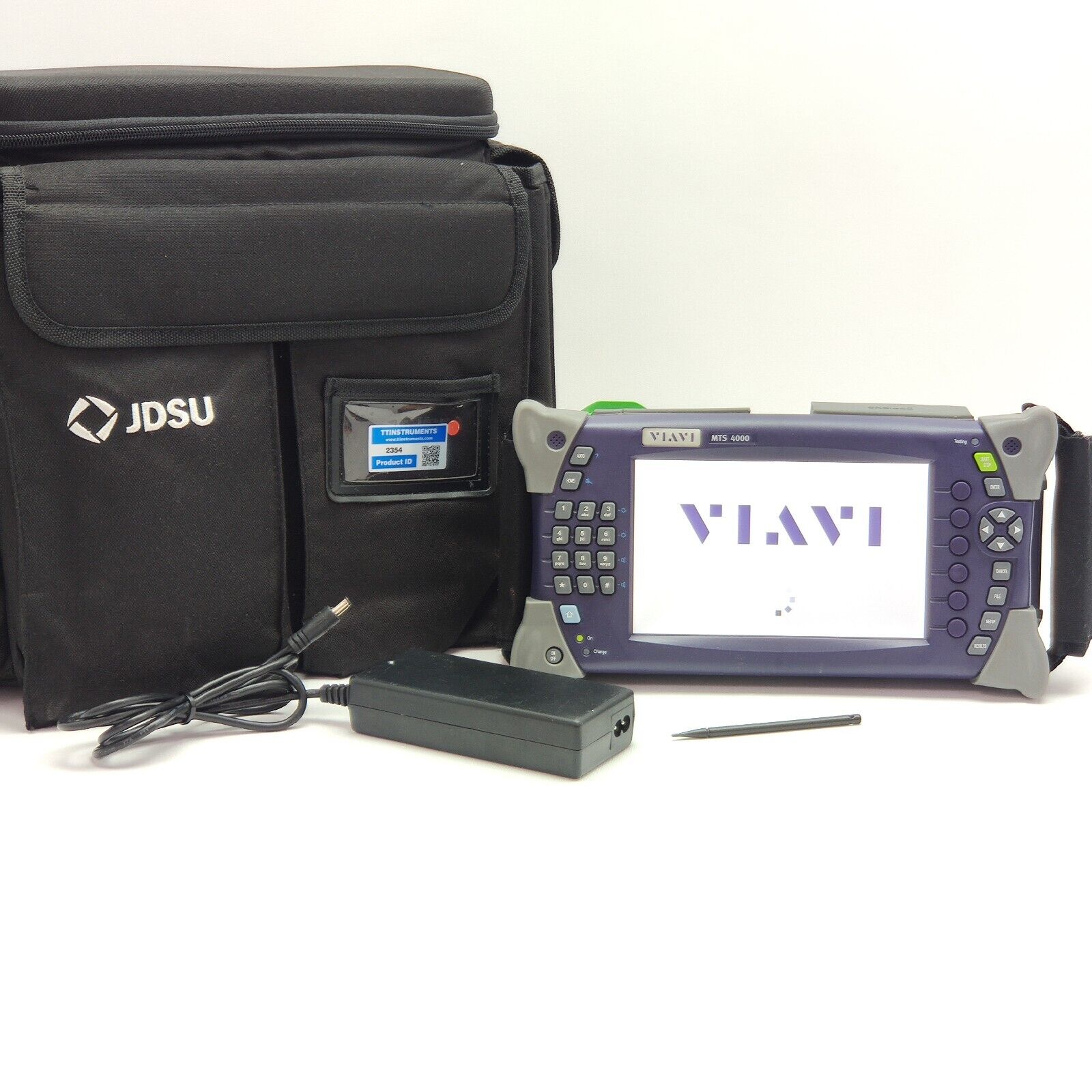 Viavi JDSU MTS 4000 Mainframe w/ 4126 MA SM OTDR 1310/1550 nm 37/35 dB FCOMP APC