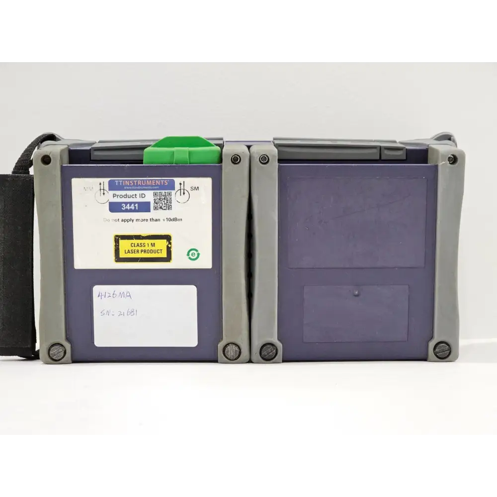 Viavi MTS 4000 mainframe right side panel with module slot