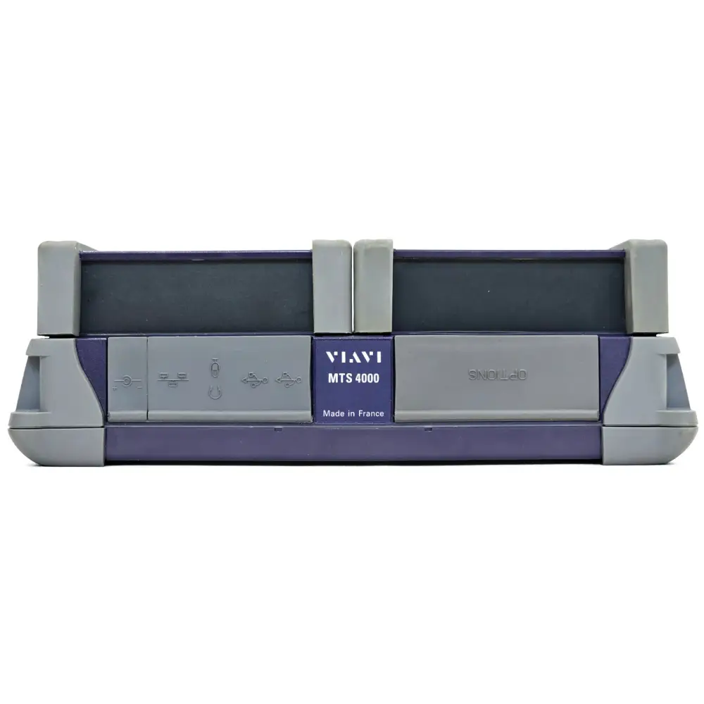 Viavi MTS 4000 V2 rear panel and interface connections