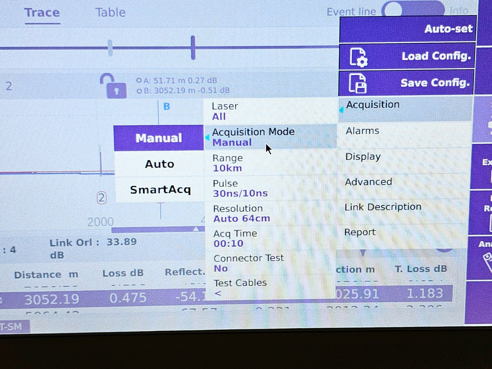 Viavi JDSU MTS 4000 V2 Platform + 4126 MA2 SM 1310/1550 nm OTDR MFD 2018 SC-APC