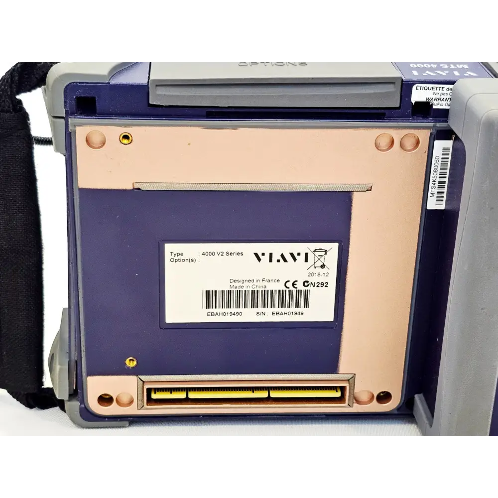 Viavi JDSU MTS 4000 V2 Platform + 4126 MA2 SM 1310/1550 nm OTDR MFD 201911