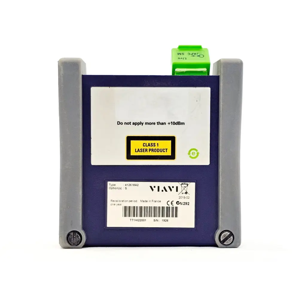 Viavi JDSU MTS 4000 V2 Platform + 4126 MA2 SM 1310/1550 nm OTDR MFD 20199