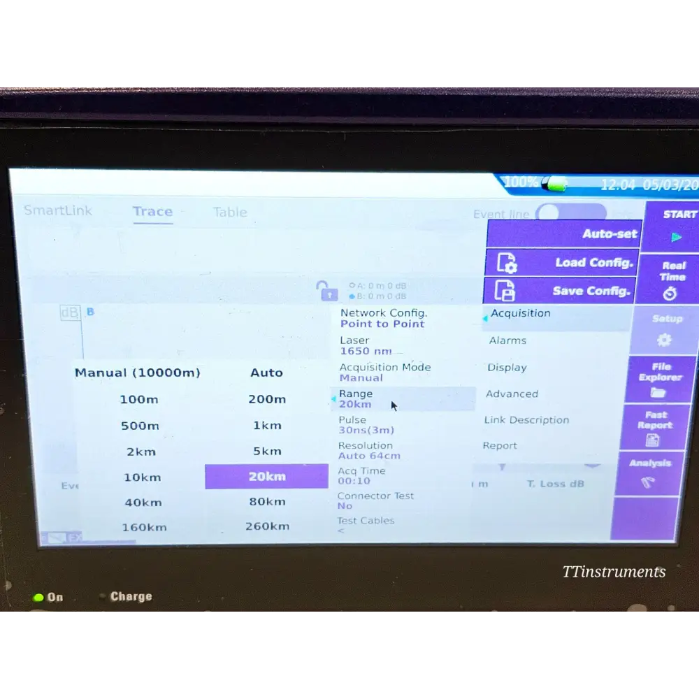 Viavi JDSU MTS 4000 V2 with 4138 FB65 1310/1550/1650 Live PM-S OTDR P5000i FI-6016