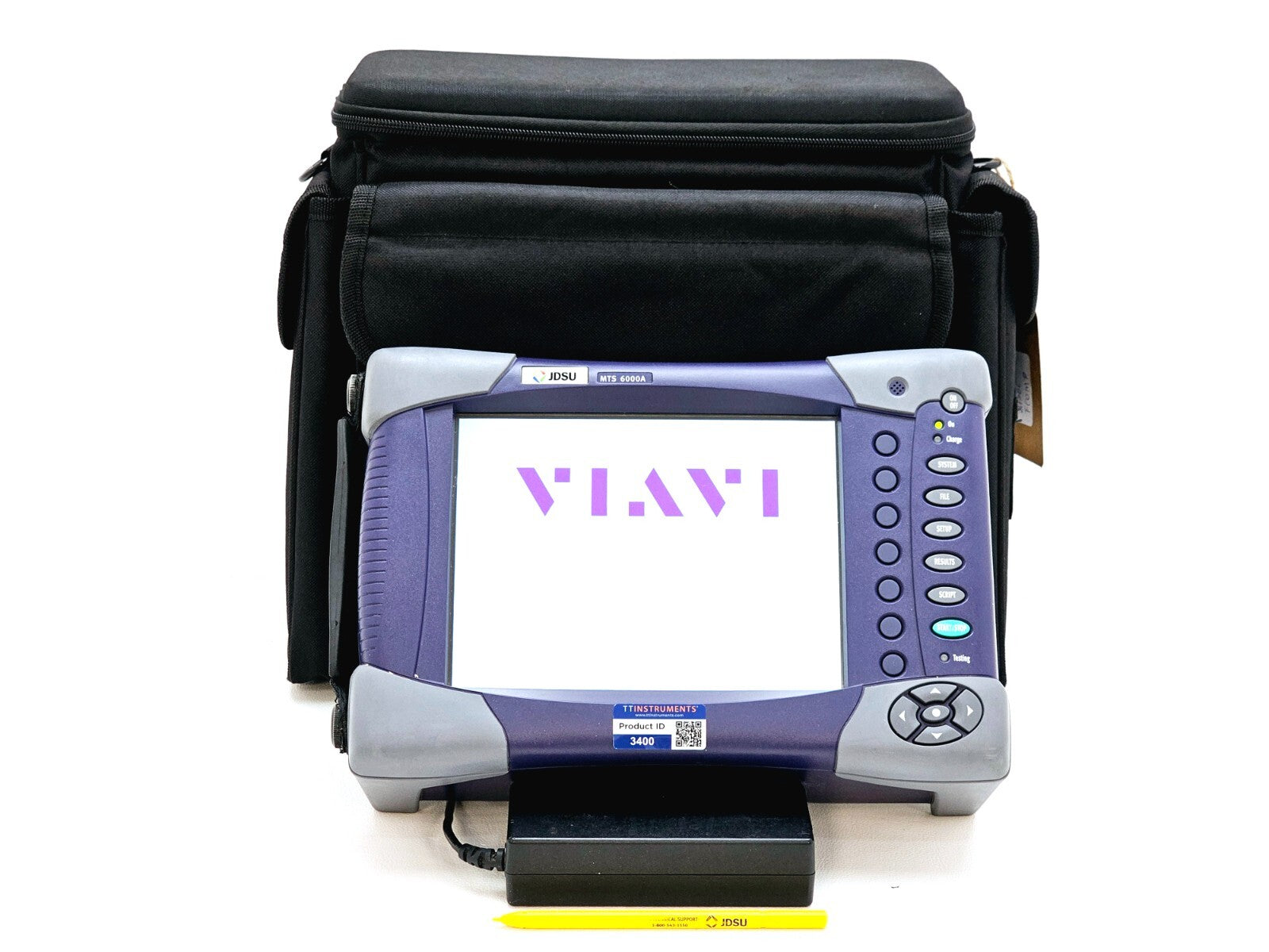 Viavi JDSU MTS 6000A + 8126C SM OTDR 1310/1550nm 47 dB with FCOMP Software