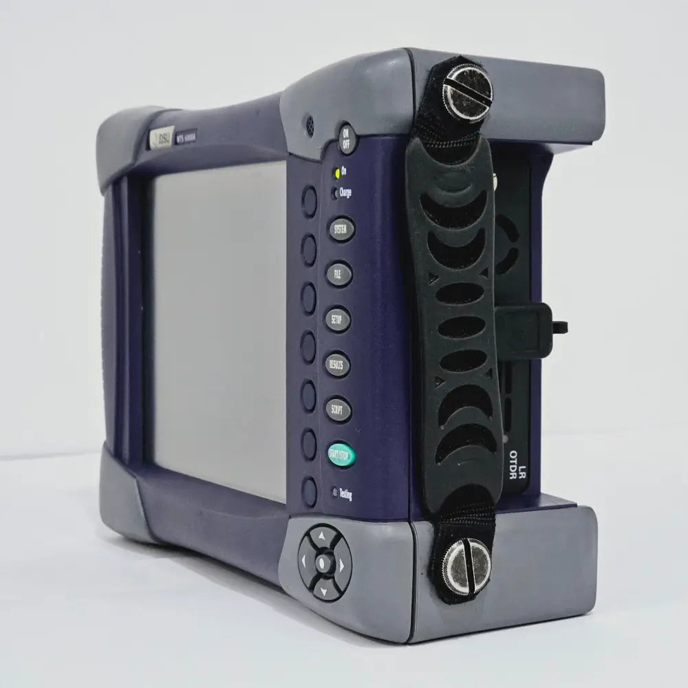 MTS 6000A OTDR unit showing PC connector port and optical interface