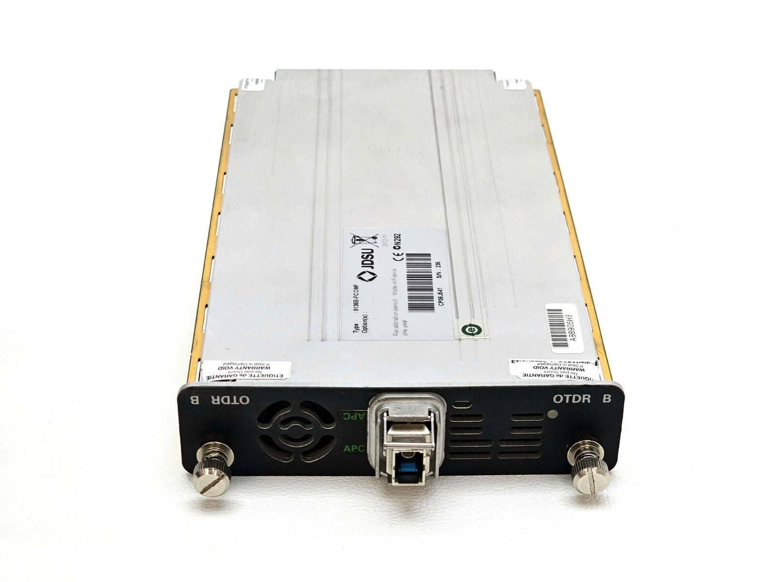 Viavi JDSU MTS 6000A + 8136B SM OTDR 1310/1550/1625nm FCOMP IL ORL Bi-Directiona
