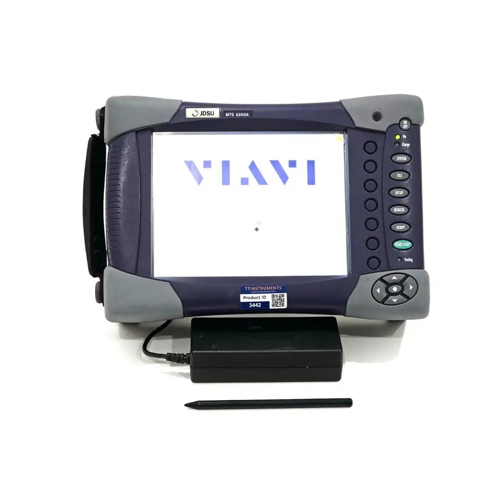Viavi JDSU MTS 6000A OTDR mainframe with 8126 HD Singlemode module front view
