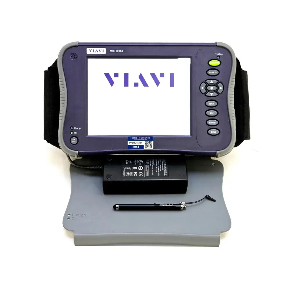 Viavi JDSU MTS 6000A V2 mainframe with E81165C 1650nm OTDR module front view