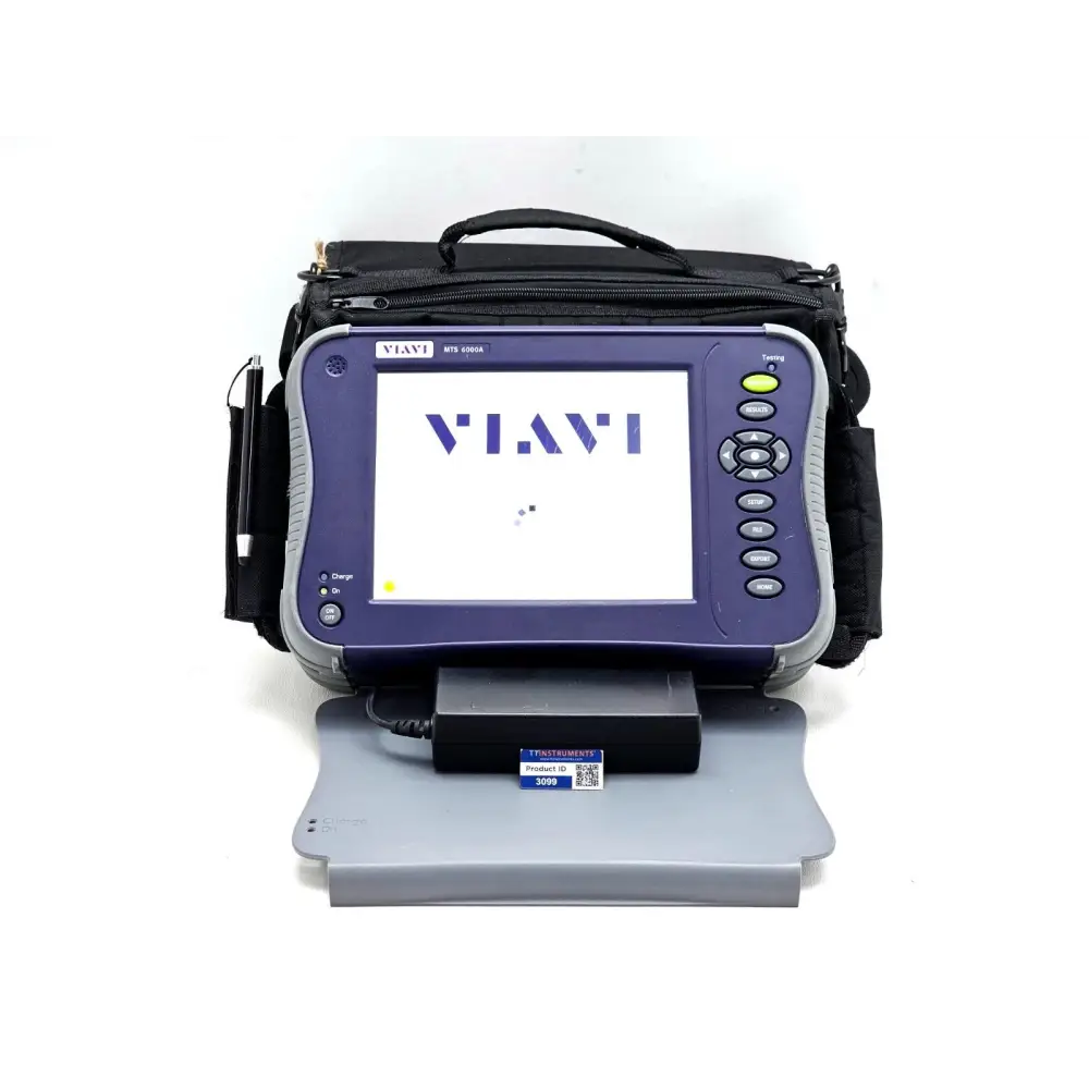 Viavi MTS 6000A V2 mainframe with 8126B SM OTDR module, front view