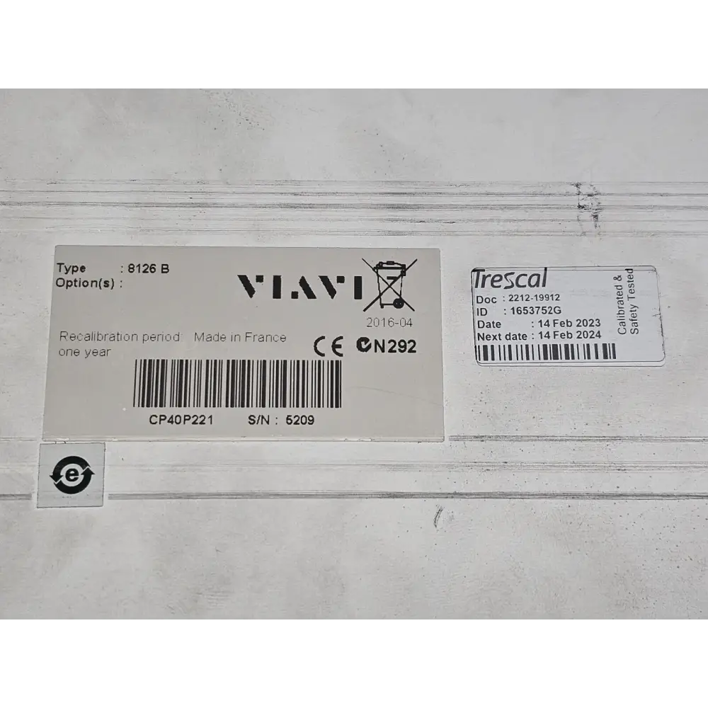 Soft carry bag for Viavi MTS 6000A V2 OTDR portable test system