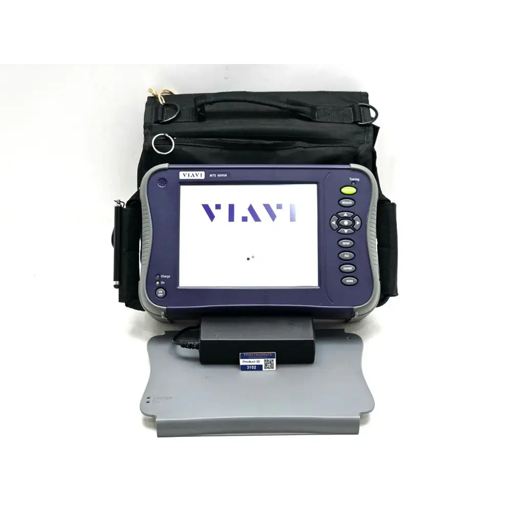 Viavi JDSU MTS 6000A V2 mainframe with 8126B SM OTDR module, front view