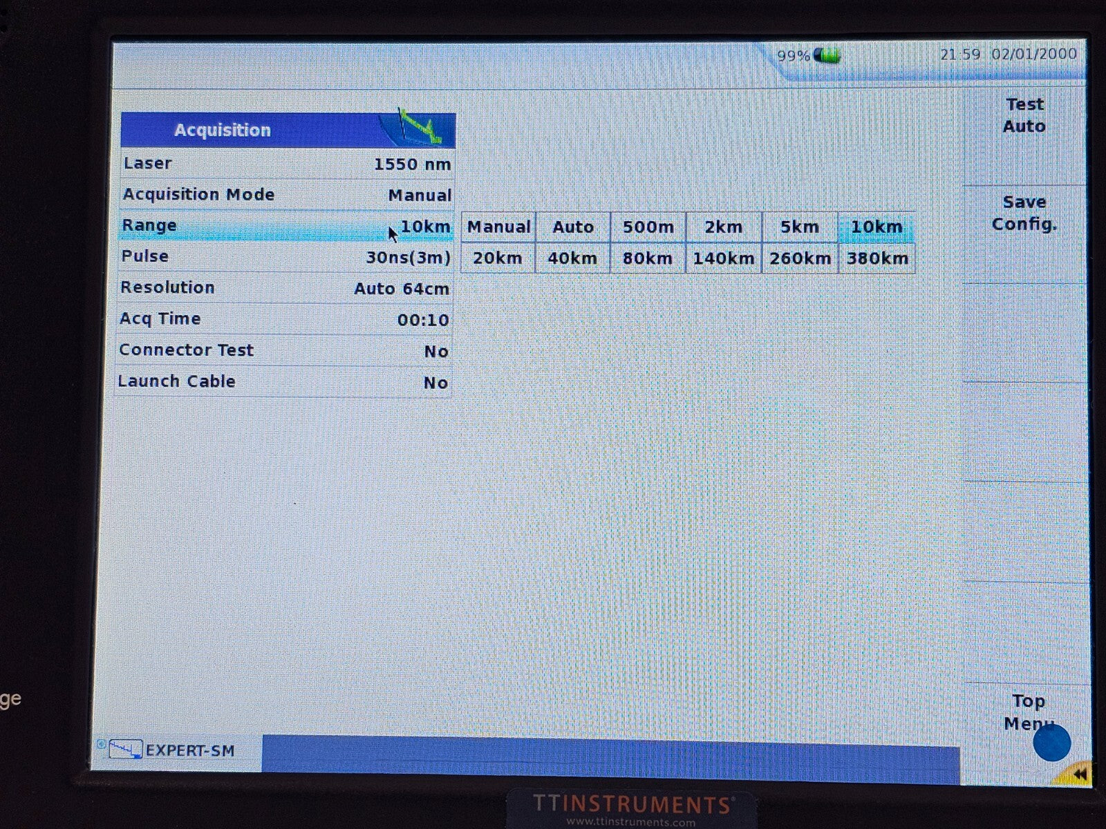 Viavi JDSU MTS 6000A V2 + 8126 MR OTDR 1310/1550 nm SM 40/38 dB MR