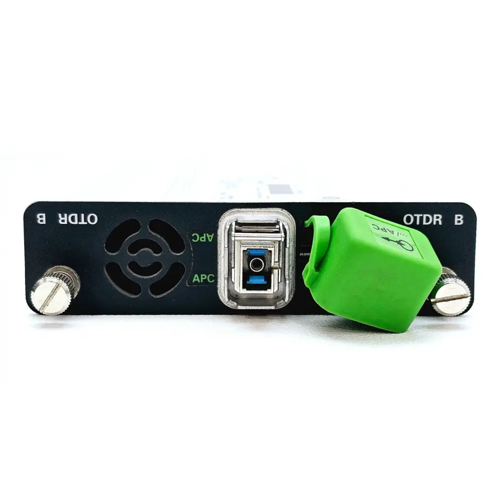 Viavi MTS 6000A V2 OTDR screen displaying singlemode fibre event table and SMART TEST results