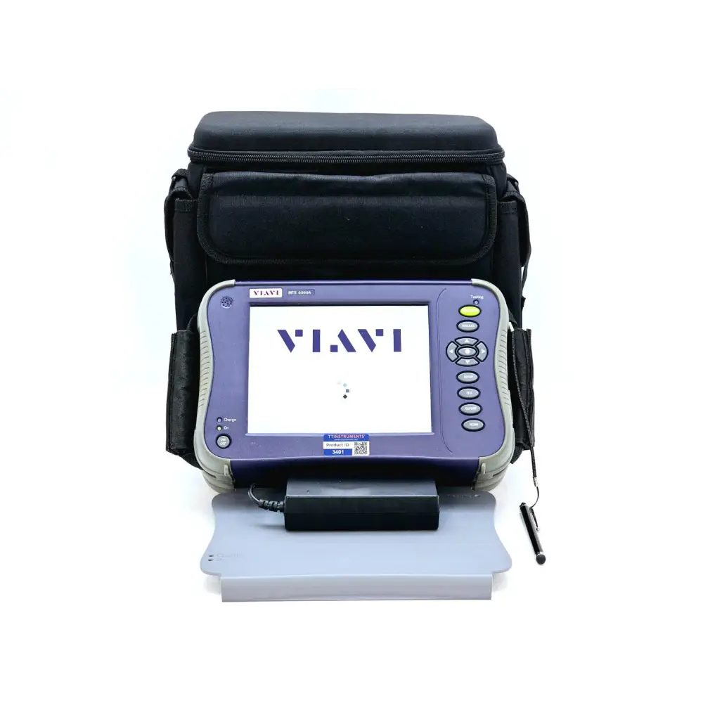 Viavi JDSU MTS 6000A V2 mainframe with 8126B singlemode OTDR module — front view